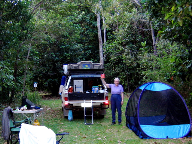 Our campsite