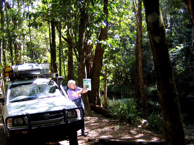 We're here on the map