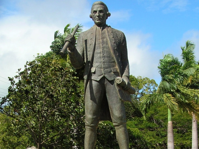 Captain Cook statue