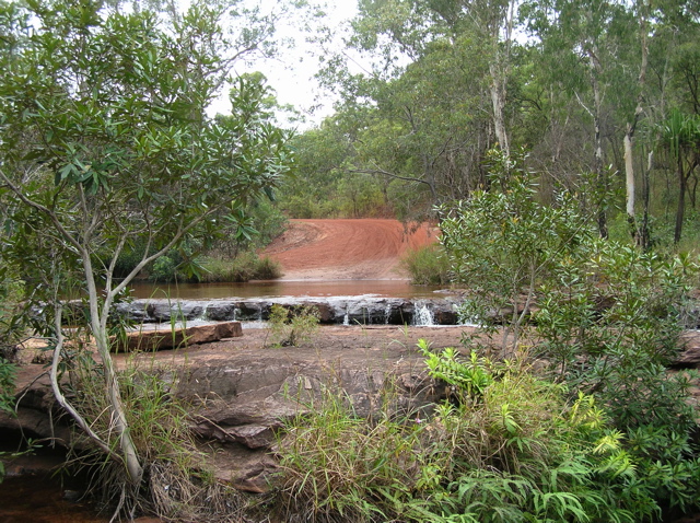 Ford at Isabella Falls, Battle Camp Road