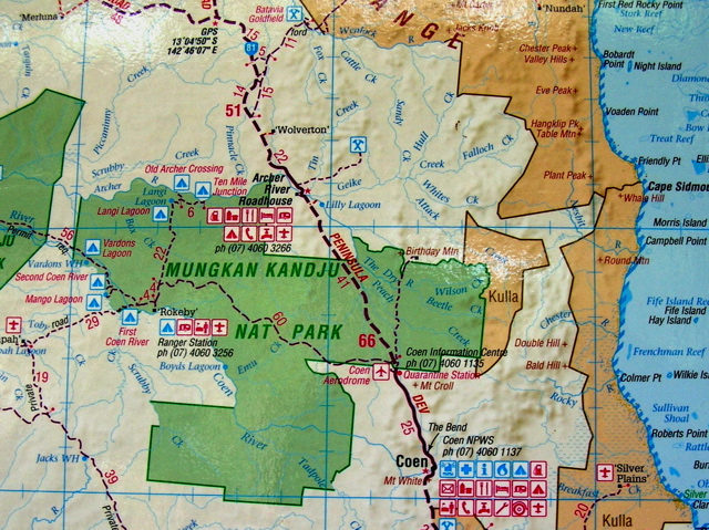 Coen to Lockhart junction 