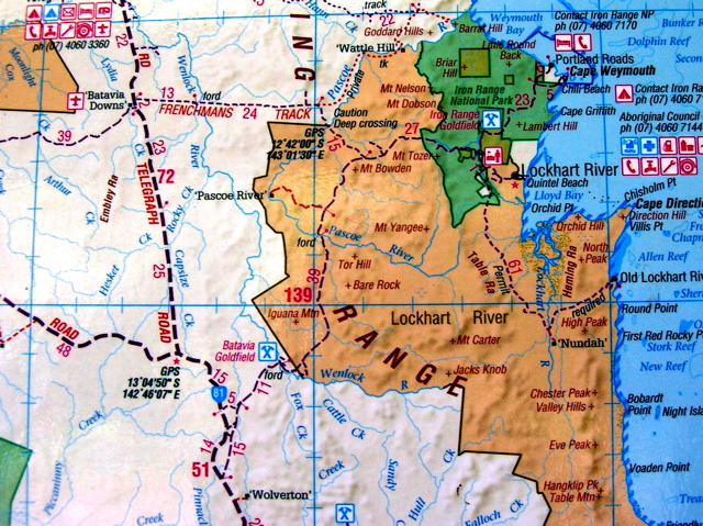Lockhart junction to Iron Range