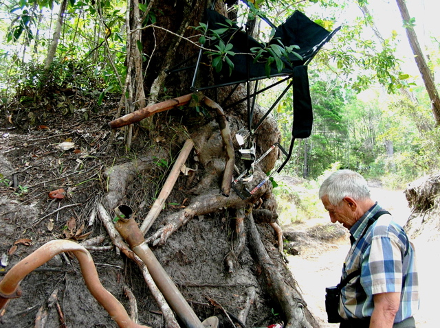 Junk exacted by Gunshot