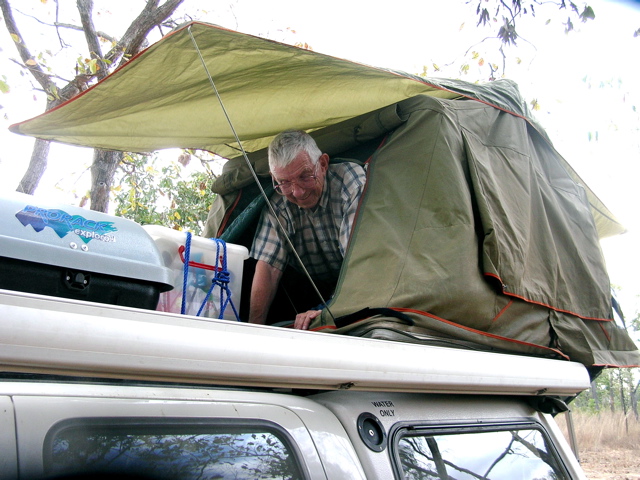 Likewise over the front opening