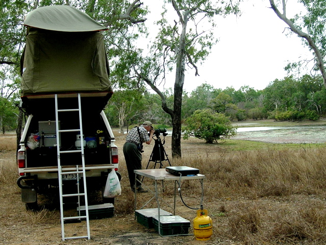 Digital photos through a telescope