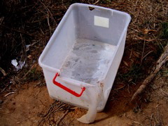 Here we discovered a small disaster