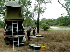 Digital photos through a telescope