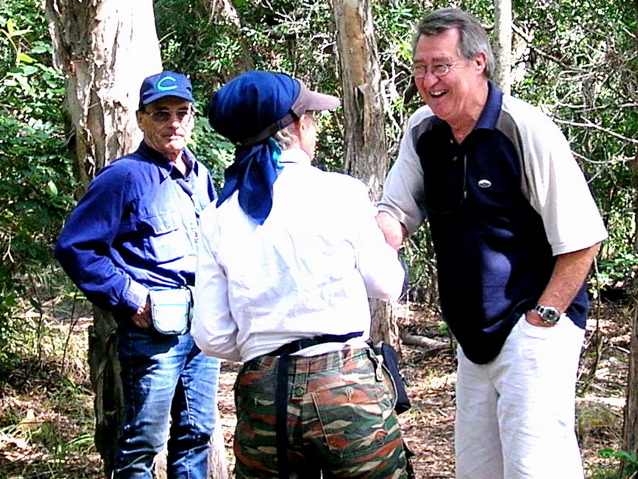 "Fancy meeting YOU here!"