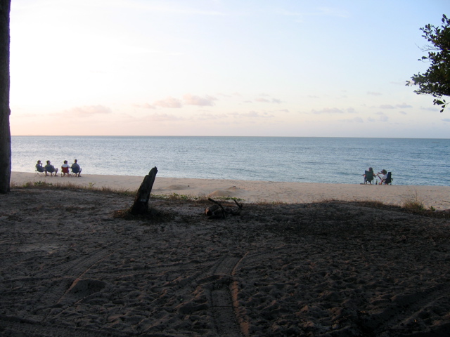 Our stretch of beach