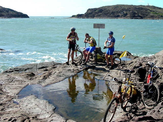 By bike from Cairns