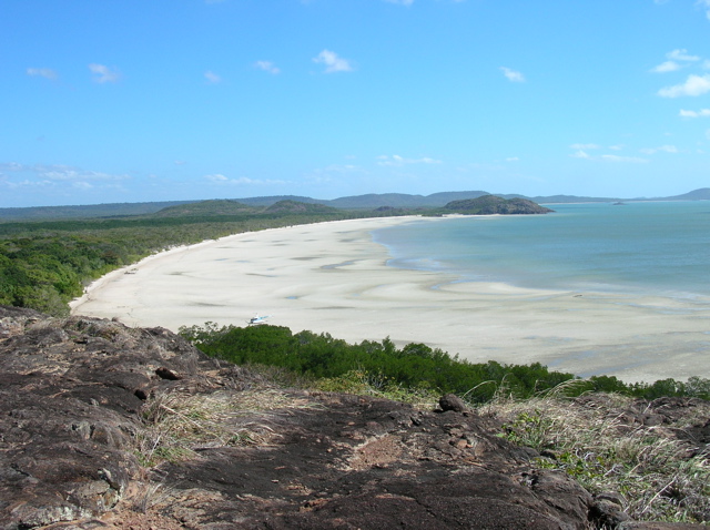 Looking west from the summit